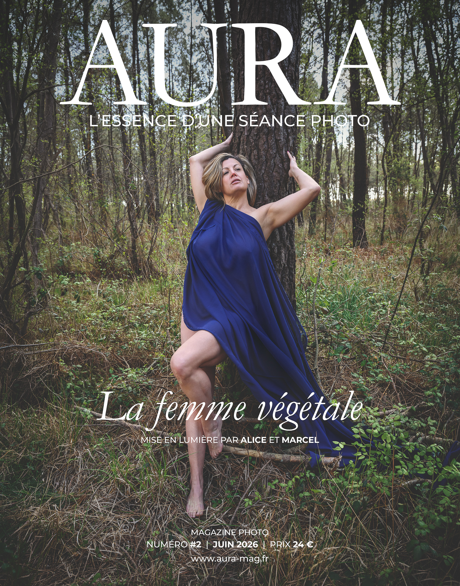 Couverture AURA Magazine - #2 – « La femme végétale »